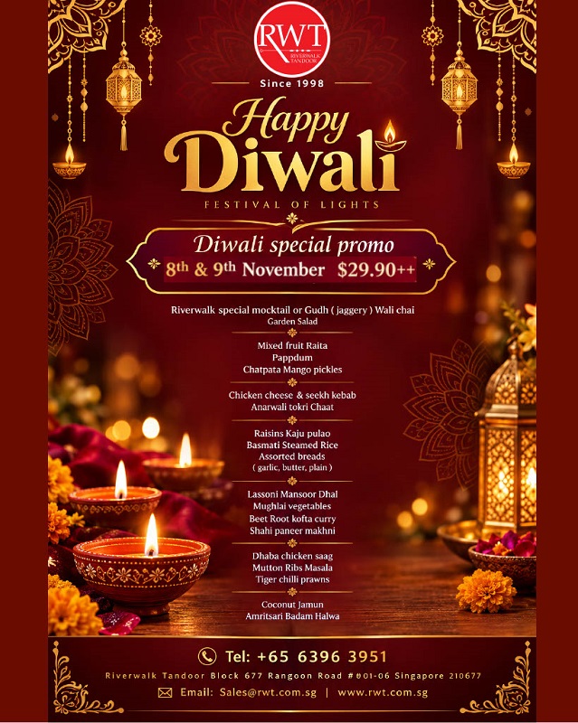 Riverwalk tandoor Diwali Special